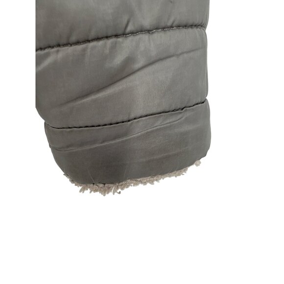 The North Face Reversible Mossbud Swirl Puffer Jacket Full Zip Girls Size L - Picture 7 of 16